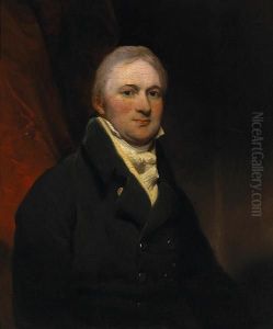 A Portrait Of A Gentleman, Half-length, Thought To Be Robert Kennedy by John Hoppner
