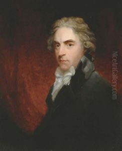 Portrait Of Richard Drummond, Bust-length, In A Black Coat