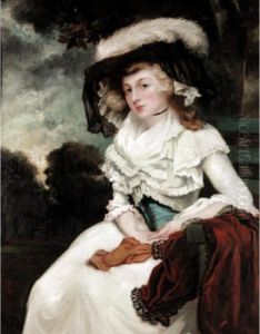 Portrait Of A Lady by John Hoppner