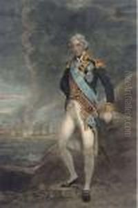 Admiral Lord Nelson, By C. Turner by John Hoppner