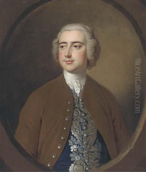 Portrait Of Giles Eyre Of Box - view 1