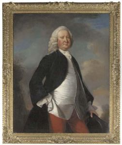 Portrait Of Sir Watkin William Wynn by Thomas Hudson