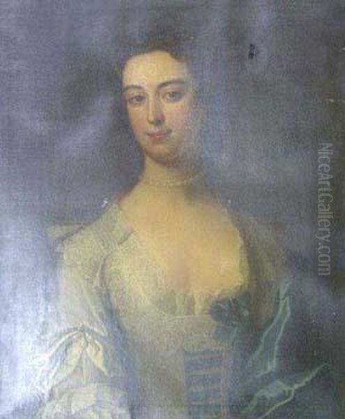 Portrait Of A Lady, Said To Be Miss Scotts - view 1