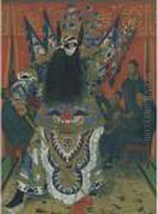 General Ma-soo In The Historical Play "the Retreat Of Kiai-ting"
