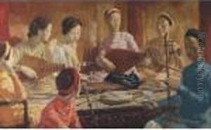 Family Concert In Hue, Vietnam