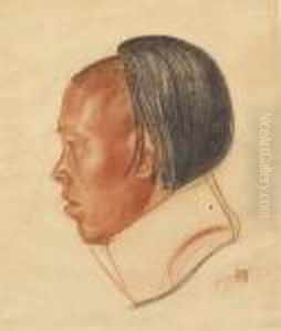 Portrait De Chinois De Profil Portrait De Chinois De Profil