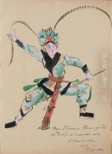 A. Jacovleff &amp; Tchou-kia-kien, Le Theatre Chinois, Edited M.de Brunov
