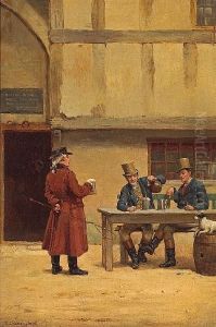Postboys Halt by George Goodwin Kilburne
