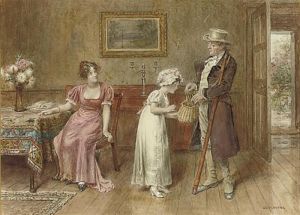 Bringing Home The Catch by George Goodwin Kilburne