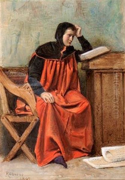 The Pensive Scholar - view 1