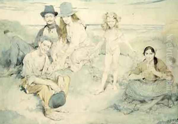 On the Irish Shore, 1910 - view 1