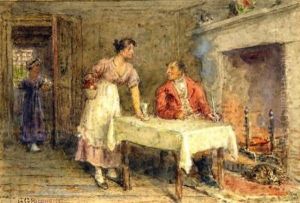 A Favourite Guest by George Goodwin Kilburne