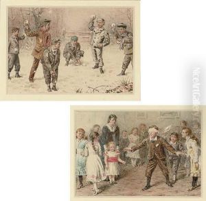 The Snowball Fight; And Blind Man's Buff