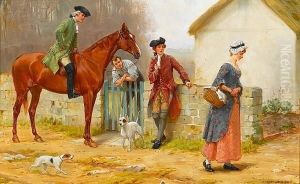 A Difficult Passage by George Goodwin Kilburne