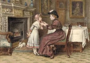 Sunday Morning by George Goodwin Kilburne