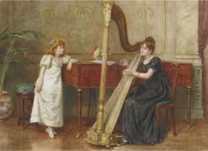 The Duet by George Goodwin Kilburne