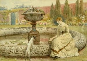 A Rest By The Fountain A Rest By The Fountain