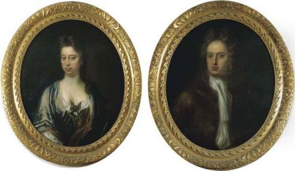 Portrait Of A Lady And Gentleman - view 1