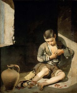 The Young Beggar c. 1645 by Bartolome Esteban Murillo