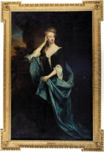 Portrait Of Annabella Dyves, Lady Howard by Sir Godfrey Kneller