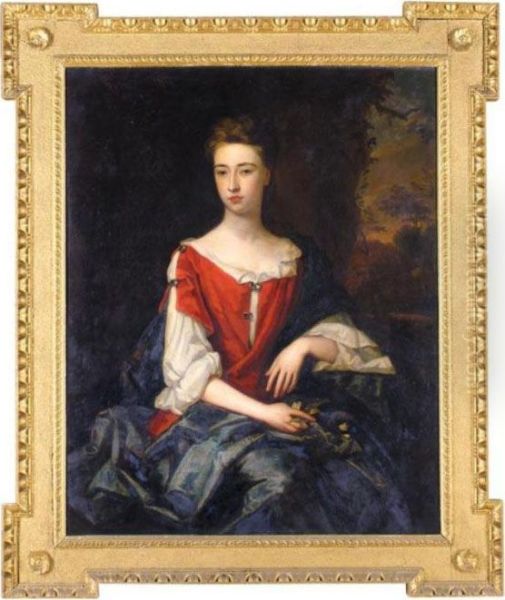 Portrait Of A Lady, Probably Of The Wharton Family - view 1