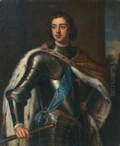 Portrait De Pierre Ier Le Grand, Tsar De Russie (1672-1725) - view 1