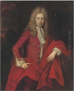 Portrait Of William Rawson, Three-quarter-length, In A Redcoat Portrait Of William Rawson, Three-quarter-length, In A Redcoat