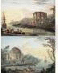 Paysages De La Cote Mediterraneenne by Jean-Baptiste Lallemand