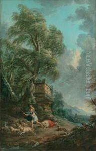 Le Tombeau De Neron Sous L'orage
