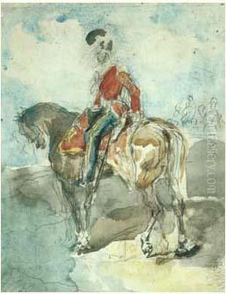 Cuirassier A Cheval - view 1
