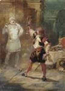 Don Juan, D'apres Moliere by Eugene Louis Lami