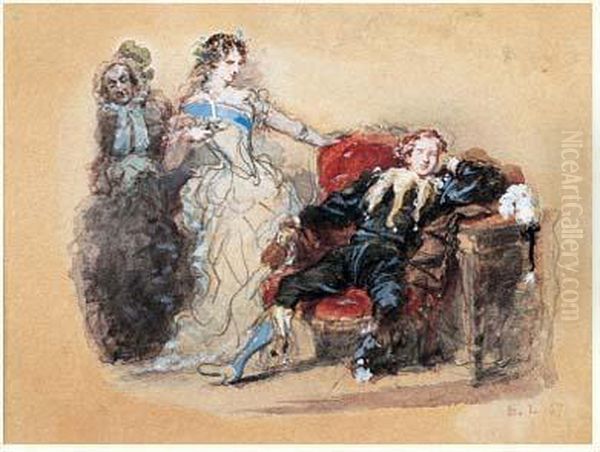 Le Jeune Homme Endormi - view 1