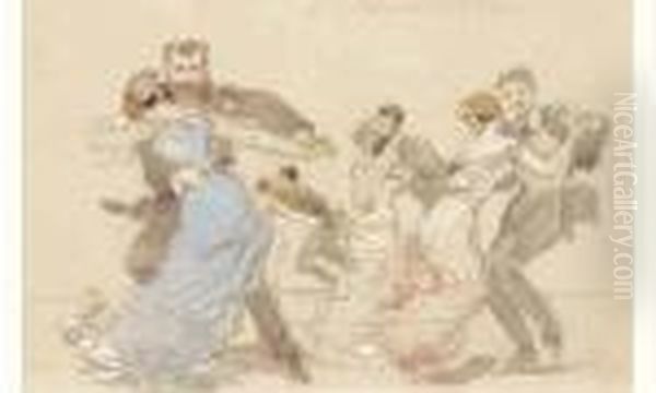 Scene De Bal, 1878. - view 1