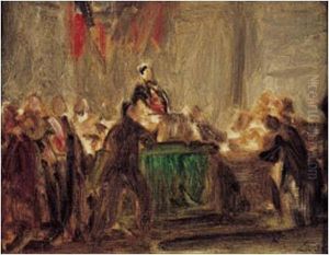 La Proclamation De Louis-philippe, Roi Des Francais by Eugene Louis Lami