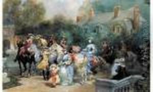 Le Depart Pour La Chasse Au Xviiie Siecle