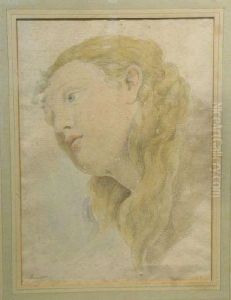 Head Study Of A Woman