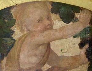 Putto with Vines