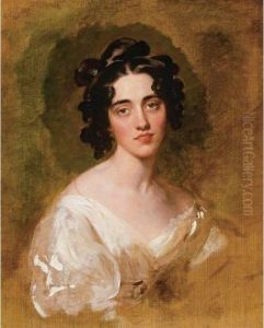 Portait Of Lady Georgina North (died 1835), Unfinished