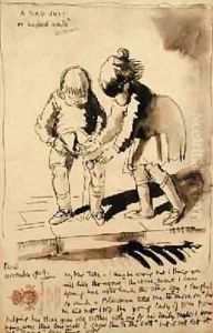 A Collection of Eight Illustrated Letters to his Friend Duncan Tate, 1924
