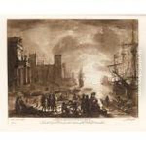 Liber Veritatis (see Le Blanc 105-405) by Claude Lorrain (Claude Gellee)