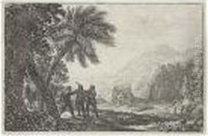 Scene De Brigands by Claude Lorrain (Claude Gellee)