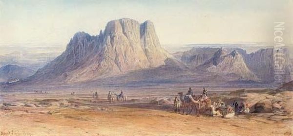 Arabs Approaching Mount Sinai - view 1