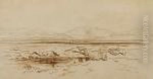 Mount Parnassus From Near Thebes