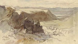 Arachova by Edward Lear