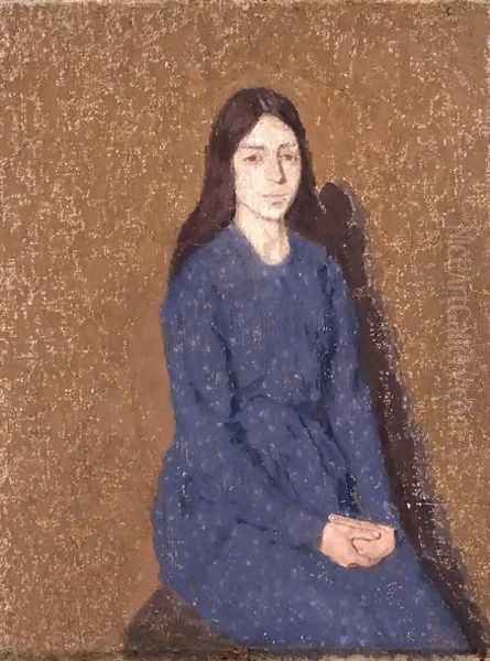 Girl in a Blue Dress - view 1