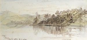 Kandy, Ceylon by Edward Lear