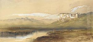 Campagna Di Roma, Crescenza by Edward Lear