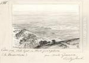 Monte Generoso, Switzerland by Edward Lear