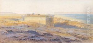 Denderah On The Nile by Edward Lear