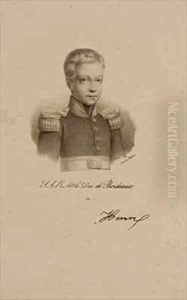 Henri Charles Ferdinand Marie Dieudonne de France 1820-83 Duc de Bordeaux Comte de Chambord - view 1